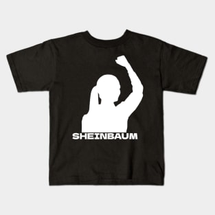 Claudia Sheinbaum silueta sombra Kids T-Shirt